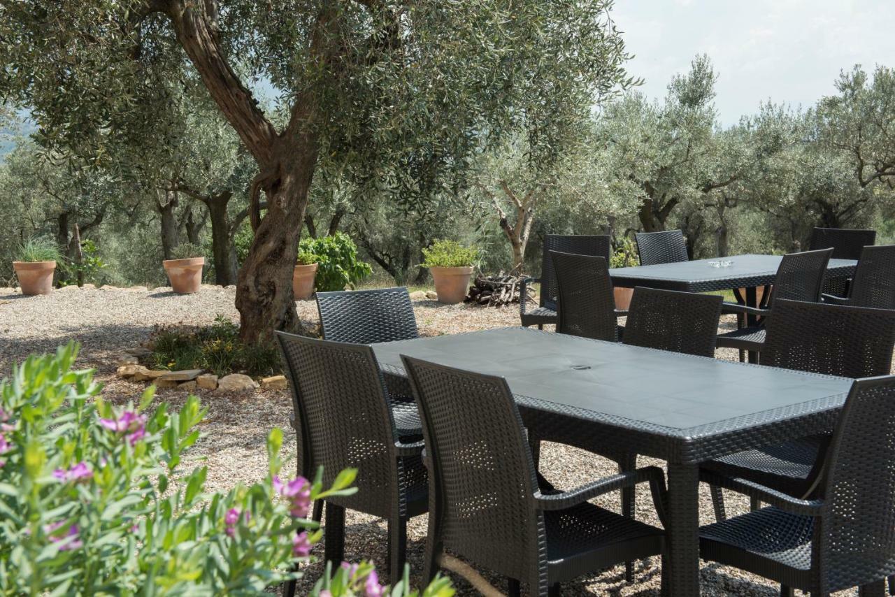 B&B Rifugio Tra Gli Ulivi Campagna Ngoại thất bức ảnh